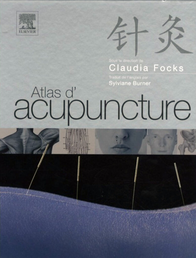 Couverture Livre Atlas d'acupuncture Claudia Focks