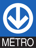 logo métro de Montréal Station Place Saint-Henri