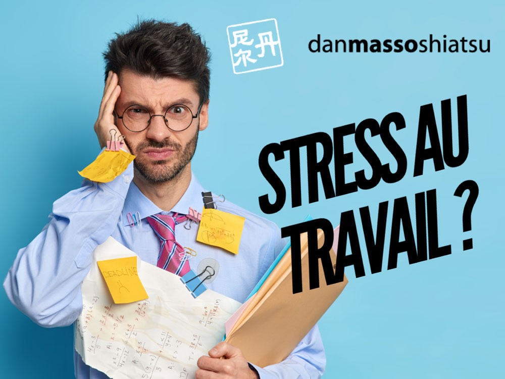 shiatsu et stress au travail